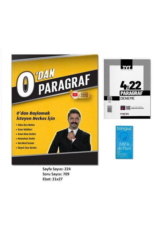 Rehber Matematik Yayınları 0'Dan Paragraf Ve 2024 Tyt Paragraf 4 Deneme Tamamı Video Çözümlü Marka Yayınları