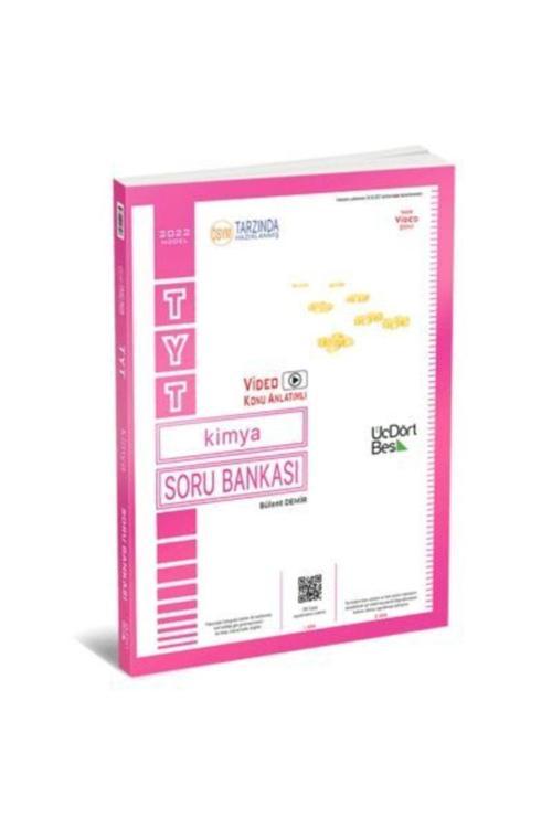 Üçdörtbeş Yayınları Üç Dört Beş Yayınları Tyt Kimya Soru Bankası