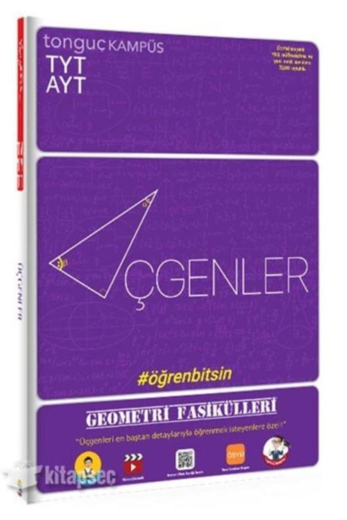 Tonguç Aka Tyt Ayt Geometri Fasikülleri Üçgenler Demi
