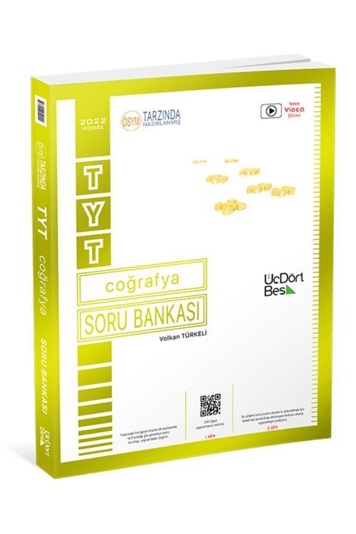 Üçdörtbeş Yayınları * Yeni Baskı* 345 Yayınları Tyt Coğrafya Soru Bankası