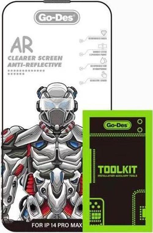 iPhone 11 Uyumlu Yansıma Önleyici Ekran Koruyucu Go Des Anti Reflective Temperli Koruyucu