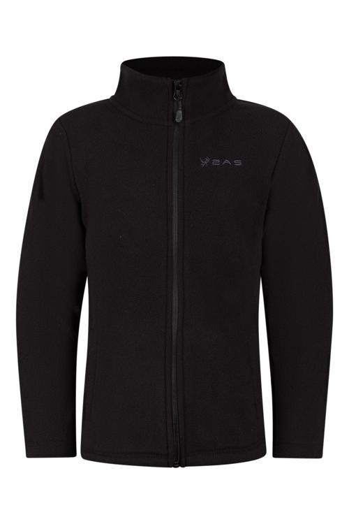 Crystal Çocuk Tam Fermuarlı İnce Polar Sweatshirt