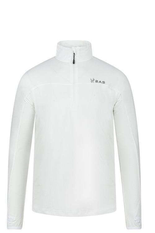 Kolima Yarım Fermuarlı Sweatshirt Erkek Beyaz