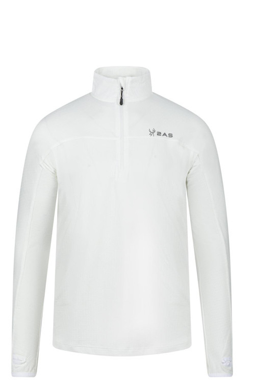 Kolima Yarım Fermuarlı Sweatshirt Erkek Beyaz
