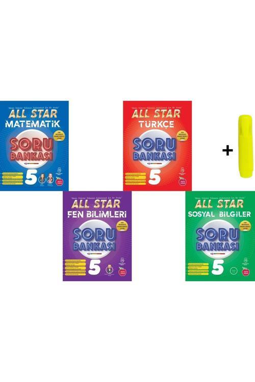 Newton Yayınları Yeni 5.Sınıf All Star Soru Bankası Matematik Fen Türkçe Sosyal