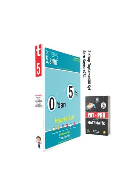 Tonguç Akademi 5. Sınıf 0'Dan 5'E Konu Anlatımlı Soru Bankası Seti (2 Kitap Toplam 400 Sayfa-731)