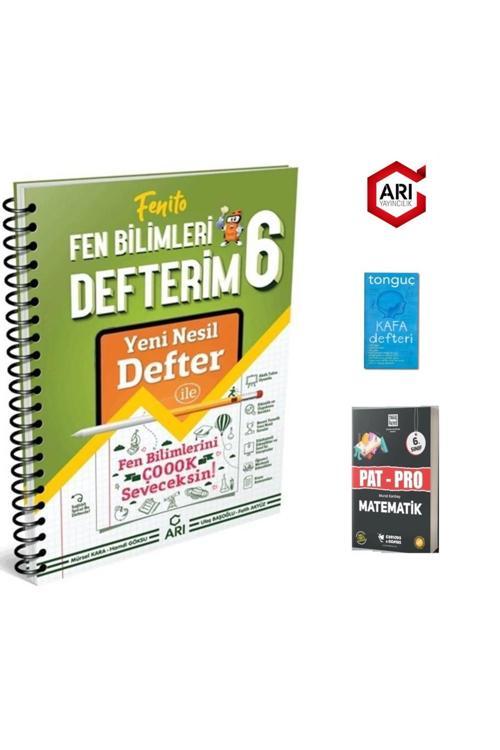 Arı Yayıncılık Yayıncılık6.Sınıf Fenito Fen Bilimleri Defterim-Patpro Ve Kafa Defteri Hediyeli