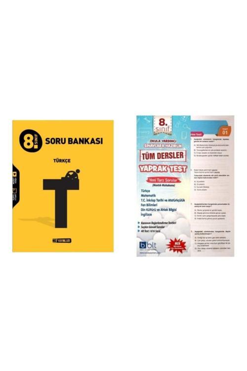 Hız Yayınları 8.Sınıf Türkçe Soru Bankası + Tüm Dersler Yaprak Test