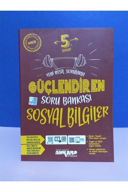 Ankara 5.Sınıf Sosyal Bilgiler Güçlendiren Soru Bankası -