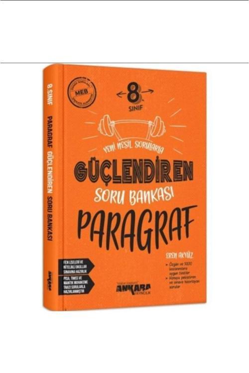 Ankara 8. Sınıf Lgs Paragraf Soru Bankası Güçlendiren (Kitapsenin'E Özel Güncel Baskıdır)
