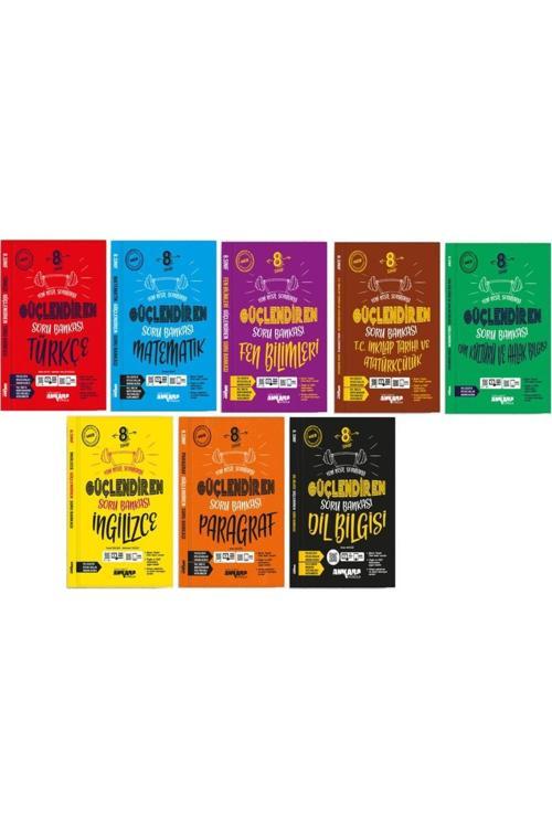 Ankara Yayıncılık 8.Sınıf Tüm Dersler Güçlendiren Soru Bankası Nesil 8'Li Eğitim Seti 2024-2025 Güncel Son Baskı