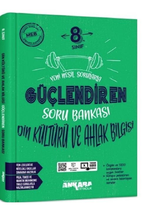 Ankara Yayıncılık Ankara Yayınları 8.Sınıf Din Kültürü Güçlendiren Soru Bankası