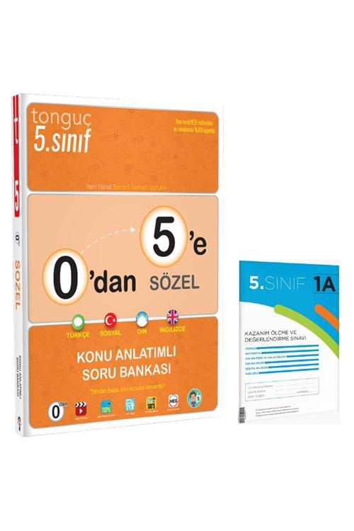 Tonguç Yayınları 5. Sınıf 0'Dan 5'E Sözel Konu Anlatımlı Soru Bankası (1 Kitap+1 Deneme)