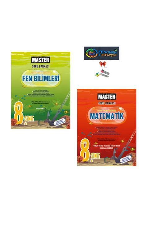 Okyanus Yayınları 8. Sınıf Master Matematik + Fen Bilimleri Soru Bankası
