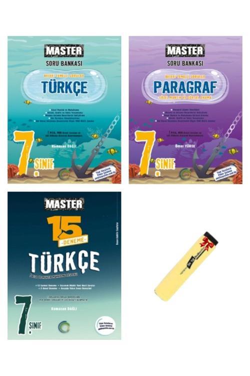 Okyanus Yayınları 7. Sınıf Master Türkçe Paragraf Soru Bankası Ve Deneme 3Lü Set