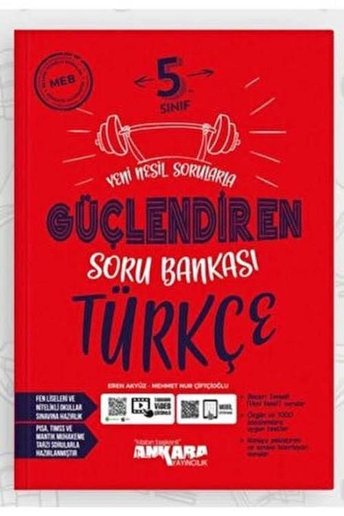 Ankara Yayıncılık 5. Sınıf Türkçe Güçlendiren Soru Bankası