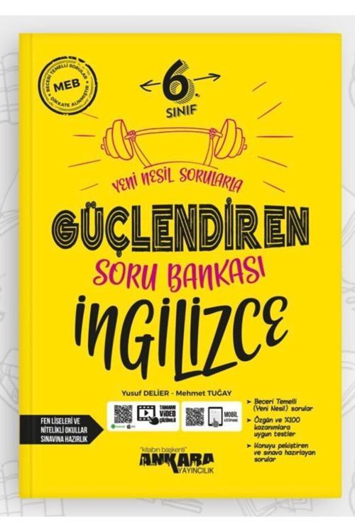 Ankara Yayınları 6. Sınıf Güçlendiren Ingilizce Soru Bankası