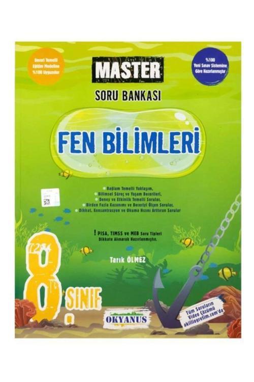 Okyanus Yayınları 8 Sınıf Fen Bilimleri Master Soru Bankası
