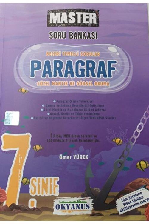 Okyanus Yayınları 7. Sınıf Master Paragraf Soru Bankası / Ömer Yürek / Okyanus Yayınları / 9786257434256