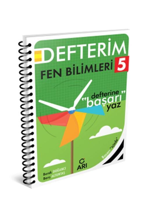 Arı Yayıncılık 2024-2025 Müfredat Yeni Nesil 5.Sınıf Fen Bilimleri Defterim Serisi