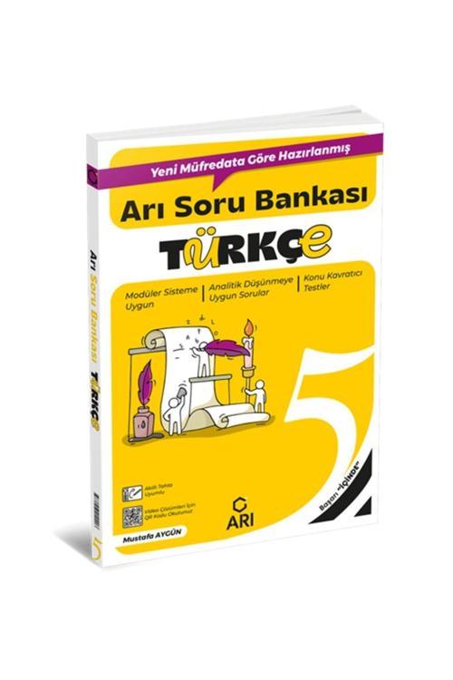Arı Yayıncılık 2024-2025 Müfredat Yeni Nesil 5.Sınıf Türkçe Soru Bankası