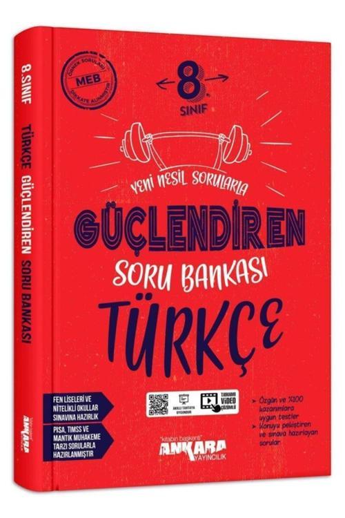 Ankara Yayıncılık 8. Sınıf Türkçe Güçlendiren Soru Bankası Komisyon