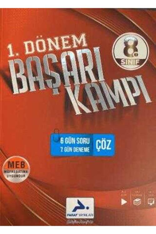 Paraf Yayınları Paraf 8.Sınıf 1.Dönem Başarı Kampı 2025