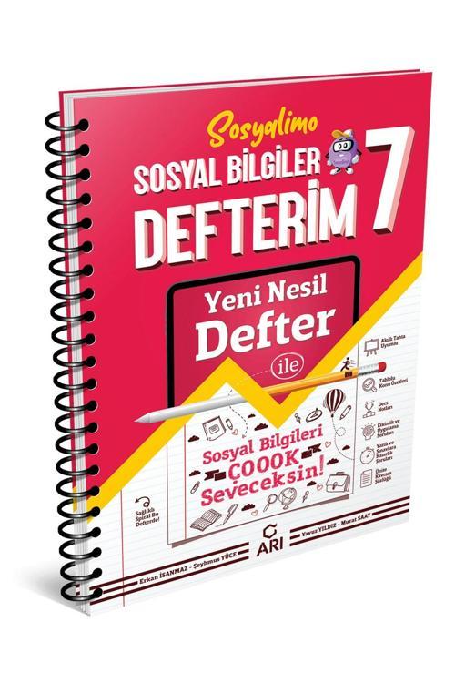 Arı Yayıncılık 7. Sınıf Sosyal Bilgiler Konu Anlatım Defterim Sosyalimo Arı (Kitapsenin'E Özel Güncel Baskıdır)