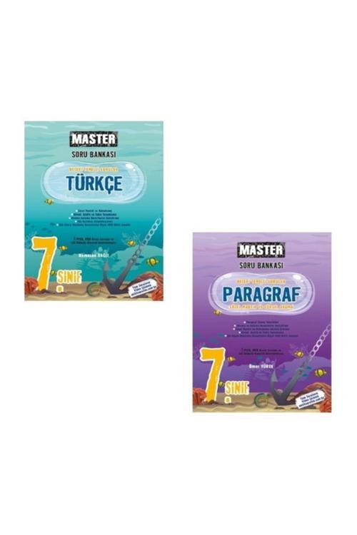 Okyanus Yayıncılık 7. Sınıf Master Türkçe Soru Bankası + Master Paragraf Soru Bankası Seti (2 Kitap)