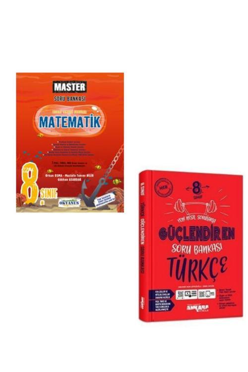 Okyanus Yayıncılık Okyanus 8.Sınıf Lgs Master Matematik Ve Ankara Güçlendiren Lgs Türkçe Soru Bankası