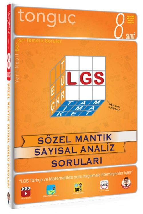 Tonguç Yayınları Akademi 8. Sınıf Lgs Sözel Mantık Sayısal Analiz Soruları