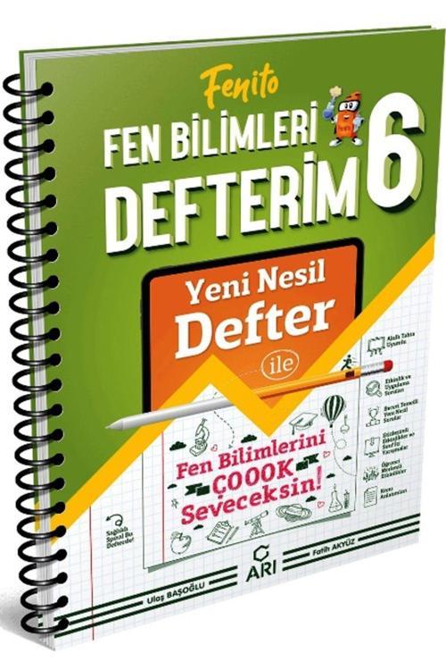 Arı Yayıncılık 6. Sınıf Fenito Fen Bilimleri Defterim