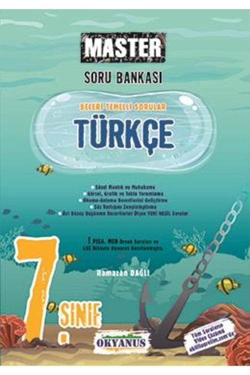 Okyanus Yayıncılık Okyanus 7. Sınıf Türkçe Master Soru Bankası
