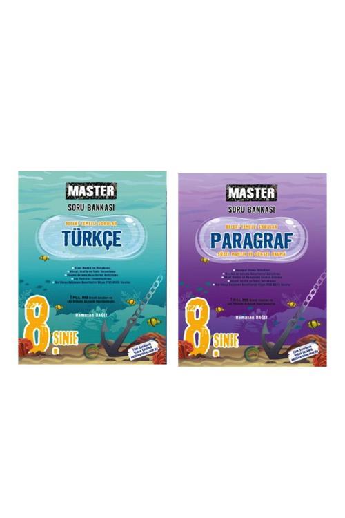 Okyanus Yayıncılık 8. Sınıf Master Türkçe + Paragraf Soru Bankası