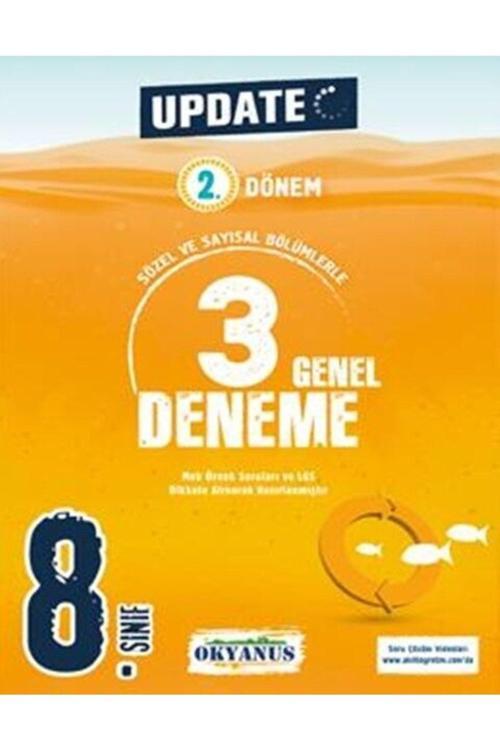 Okyanus Yayıncılık Okyanus Yayınları 8. Sınıf Update 2. Dönem 3 Genel Deneme
