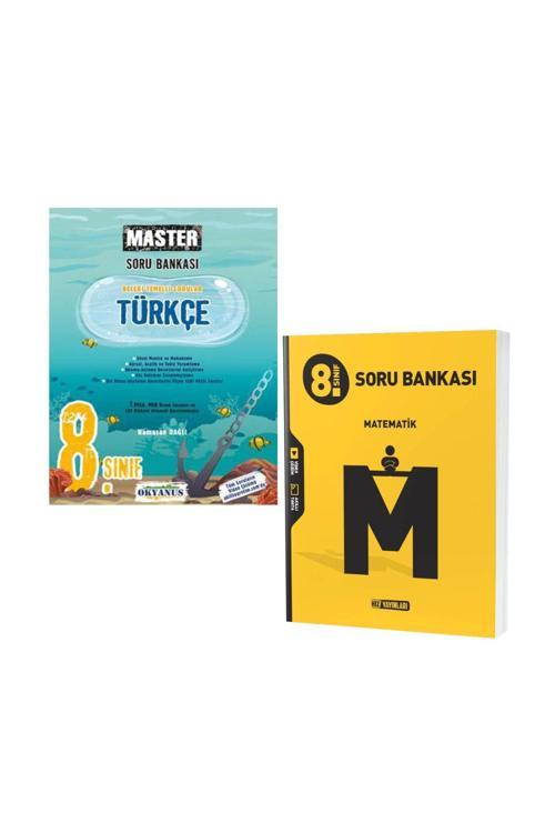 Okyanus Yayıncılık 8. Sınıf Okyanus Master Türkçe Soru Bankası Ve Hız Matematik Soru Bankası
