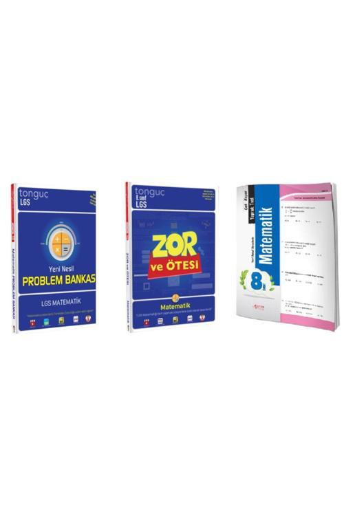 Tonguç Yayınları Lgs Matematik Seti - Tonguç Matematik Problem Bankası - Tonguç Matematik Zor Ve Ötesi - Yaprak Test