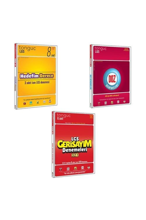 Tonguç Akademi Yayınları Lgs Hedefim Derece + Doz + Geri Sayım Denemeleri