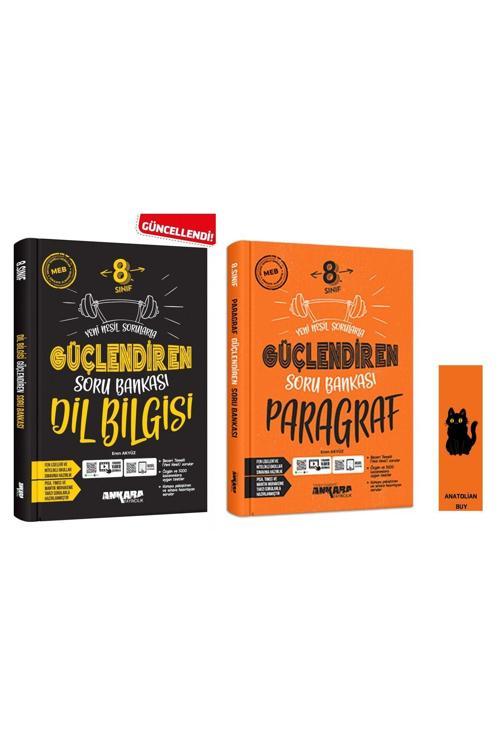 Ankara Yayıncılık Ankara Yayınları 8.Sınıf Paragraf Ve Dil Bilgisi Güçlendiren Soru Bankası Seti