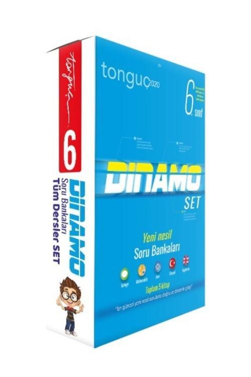 Tonguç Akademi Yayınları Tonguç 2020 6. Sınıf Dinamo Tüm Dersler Soru Bankası Set 5 Kitap