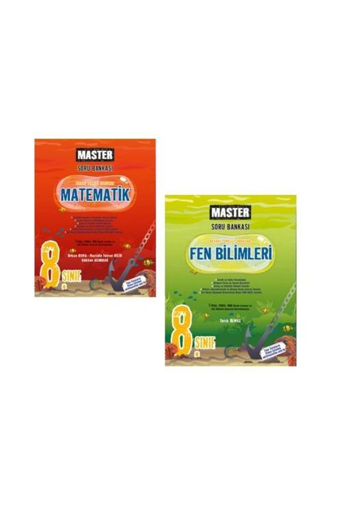 Okyanus Yayıncılık Okyanus Yayınları 8. Sınıf Master Matematik Ve Fen Soru Bankası 2 Li Set