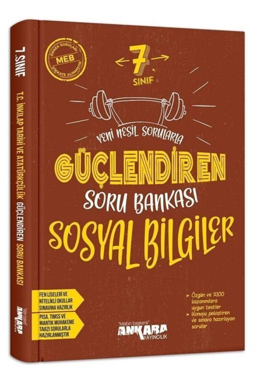 Ankara Yayınları 7.Sınıf Güçlendiren Sosyal Bilgiler Soru Bankası Ankara