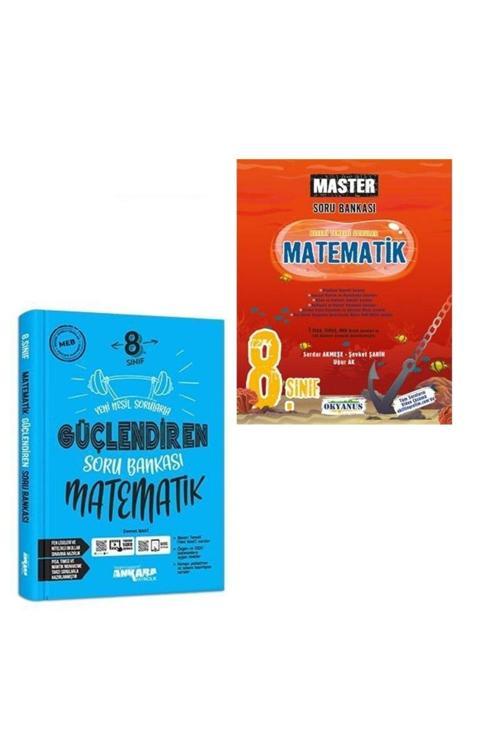 Okyanus Yayıncılık Lgs 8.Sınıf Okyanus Yay. Master Matematik Soru Bankası+Ankara Yay. 8.Sınıf Matematik Soru 2022-2023