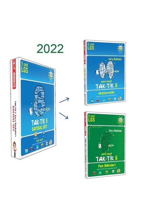 Tonguç Yayınları 8. Sınıf Taktikli Sayısal Set Matematik Ve Fen Bilimleri 2022