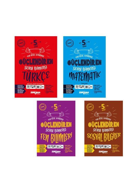 Ankara Yayıncılık Güçlendiren 5. Sınıf Türkçe Matematik Fen Bilimleri Ve Sosyal Bilgiler Soru Bankası Seti