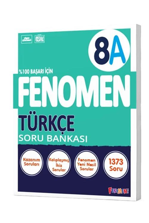 Fenomen Yayıncılık 2024-2025 Müfredat Yeni Nesil 8.Sınıf A Serisi Türkçe Soru Bankası