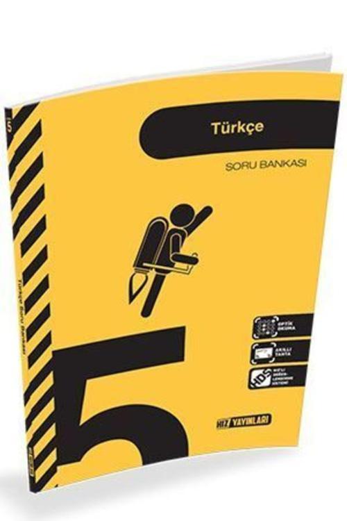 Hız Yayınları Hız 5. Sınıf Okula Yardımcı Türkçe Soru Bankası