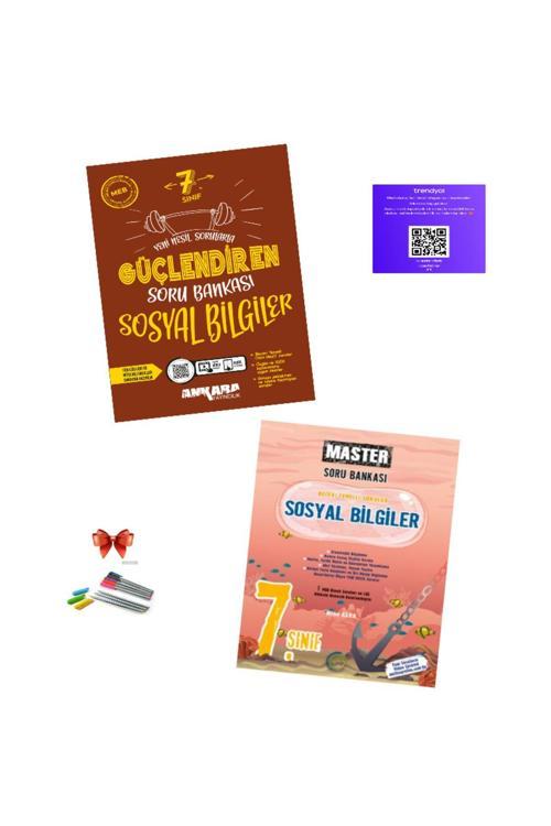 Okyanus Yayıncılık Okyanus-Ankara Yayıncılık 7. Sınıf Master - Güçlendiren Sosyal Bilgiler Soru Bankası