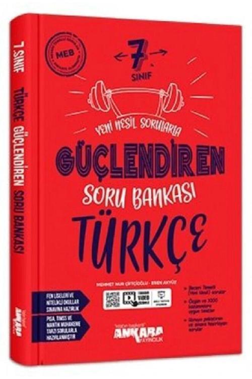 Ankara Yayınları 7.Sınıf Türkçe Güçlendiren Soru Bankası