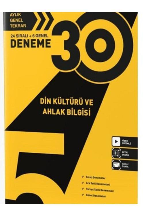 Hız Yayınları 5.Sınıf Din Kültürü Ve Ahlak Bilgisi 30 Deneme